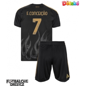 Juventus Francisco Conceicao #7 Dětské Alternativní dres komplet 2026-27 Krátký Rukáv (+ trenýrky)